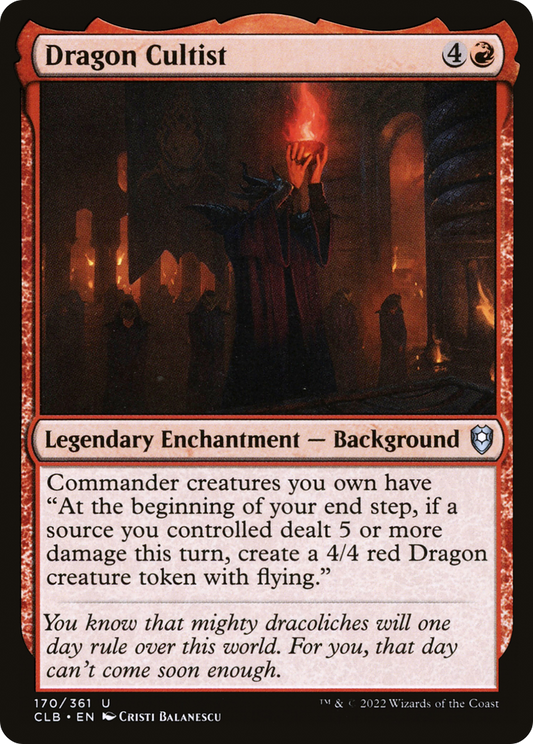 Dragon Cultist (CLB-170)