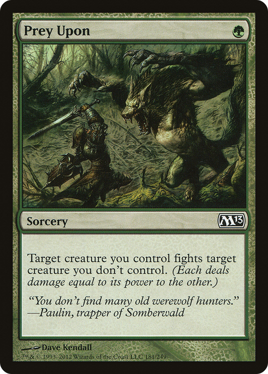 Prey Upon (M13-181) (Foil)