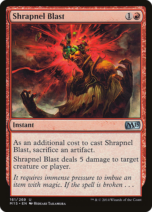 Shrapnel Blast (M15-161) (Foil)