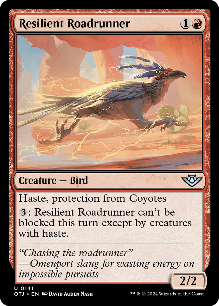 Resilient Roadrunner (OTJ-141)