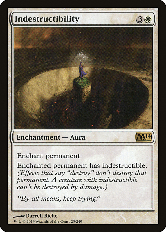 Indestructibility (M14-023)