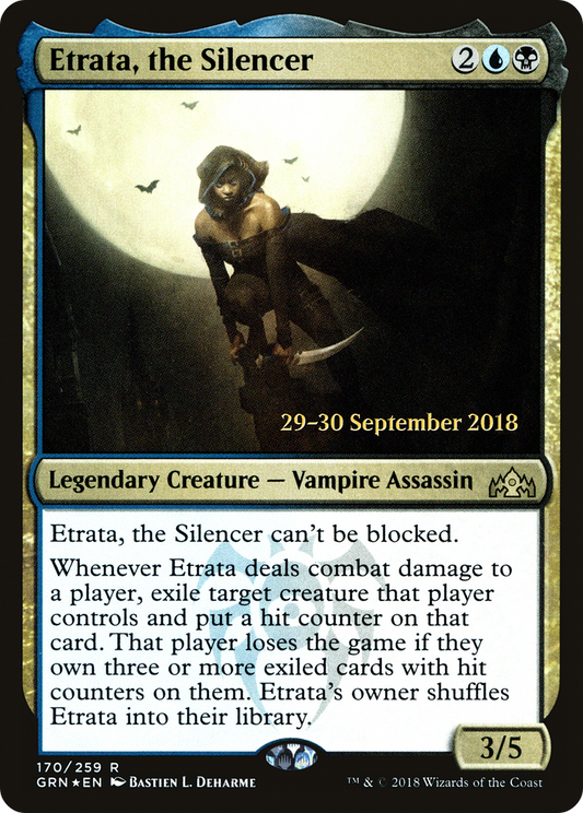 Etrata, the Silencer (PRE-170S) (Foil)