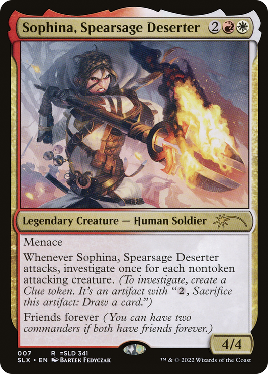 Sophina, Spearsage Deserter (SLX-007)