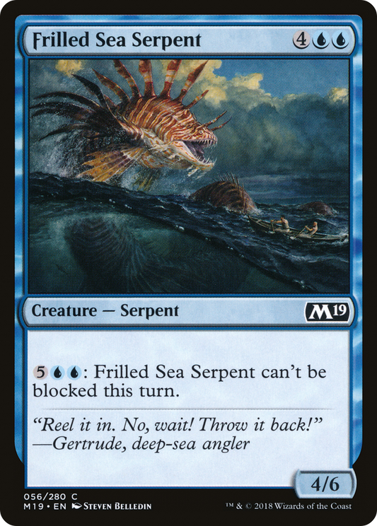 Frilled Sea Serpent (M19-056)