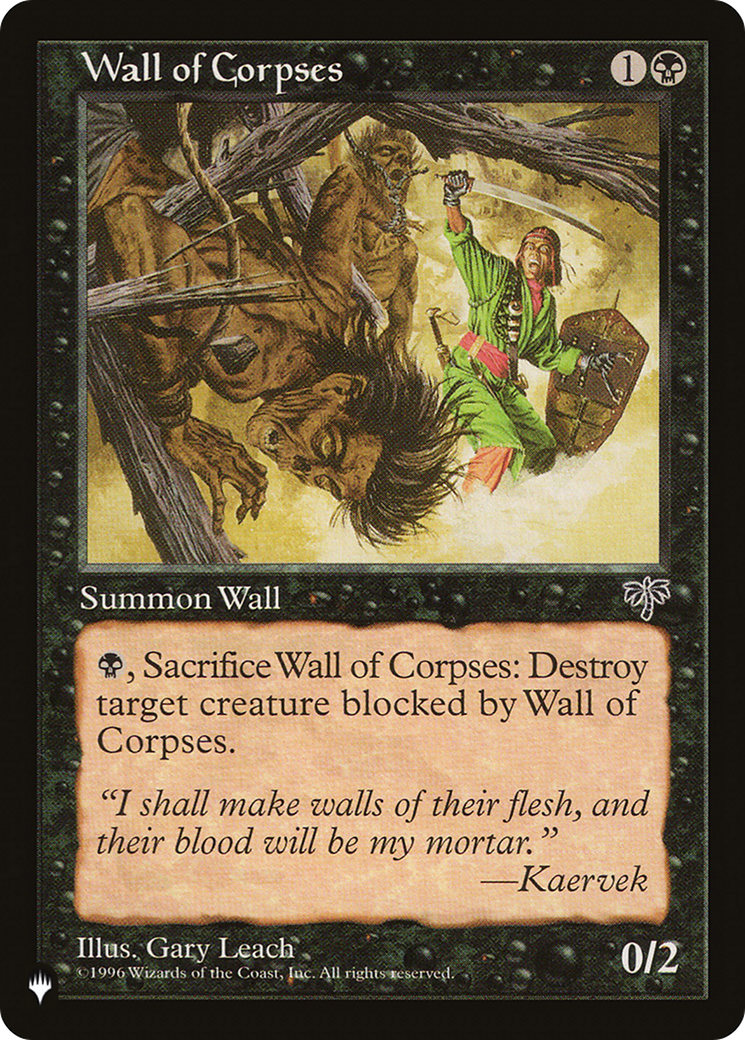 Wall of Corpses (LIST-MIR-151)