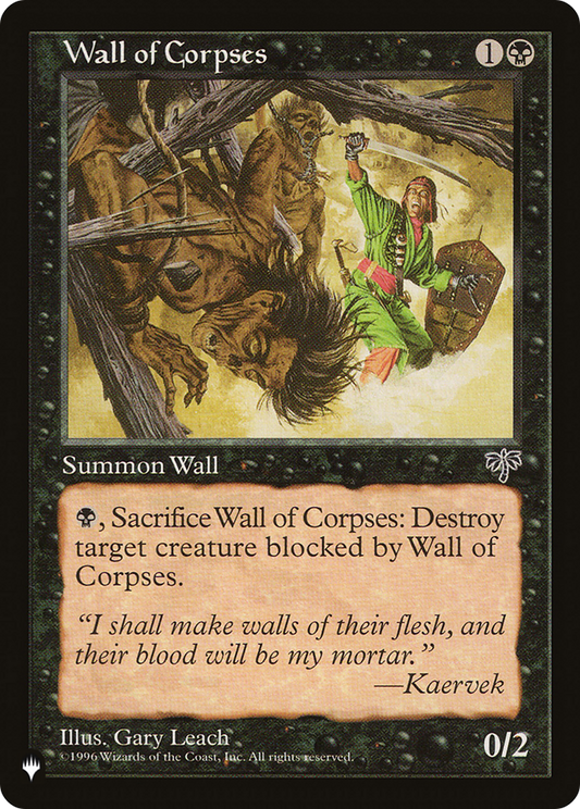 Wall of Corpses (LIST-MIR-151)