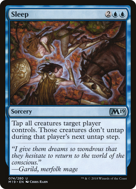 Sleep (M19-074) (Foil)