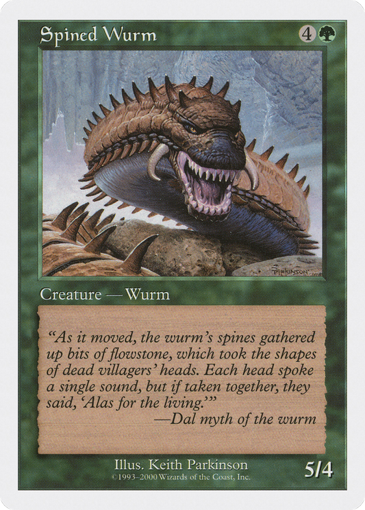 Spined Wurm (MEDIA-2001-1)