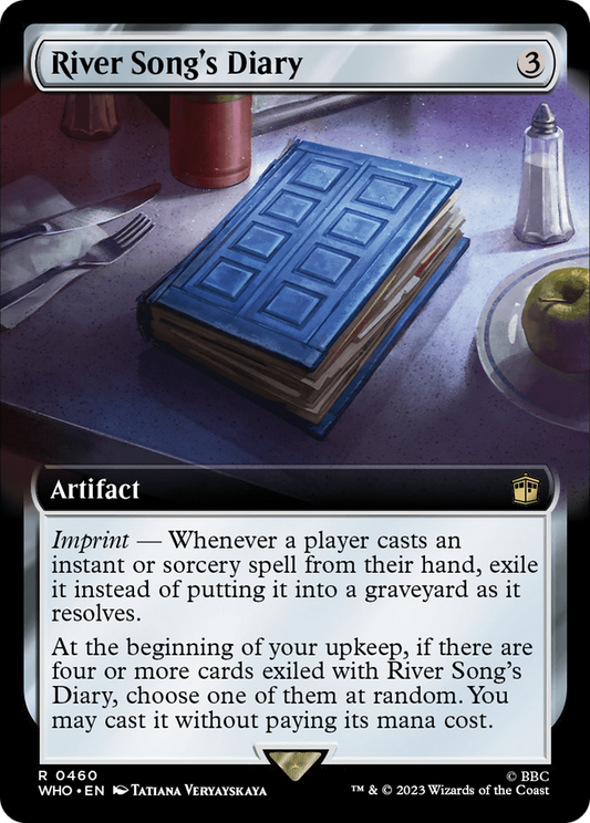 River Song's Diary (WHO-460) (Extended Art) (Foil)