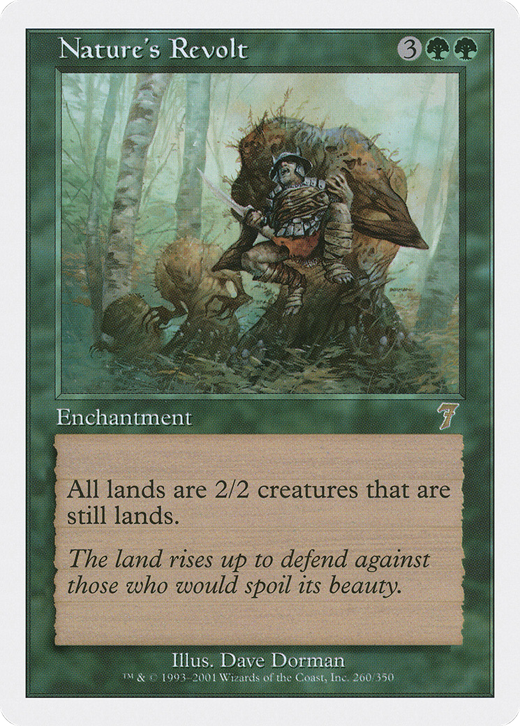 Nature's Revolt (7ED-260)
