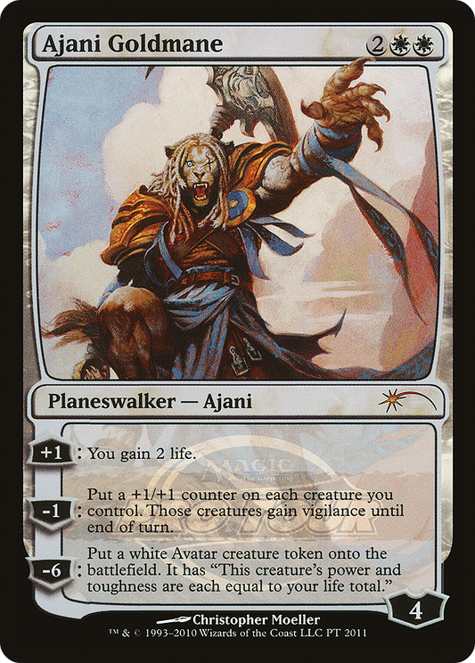 Ajani Goldmane (PTP-2011) (Foil)