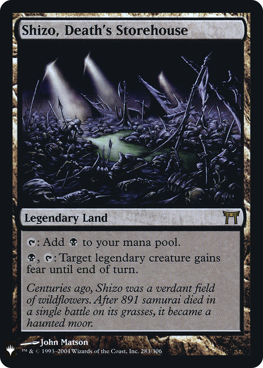 Shizo, Death's Storehouse (LIST-CHK-283) (Foil)