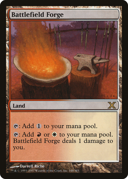 Battlefield Forge (10E-348) (Foil)