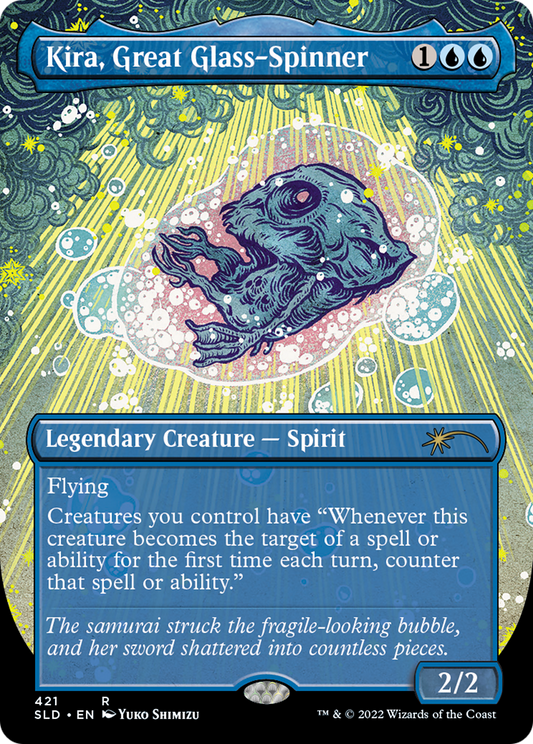Kira, Great Glass-Spinner (SLD-421) (Borderless) (Foil)