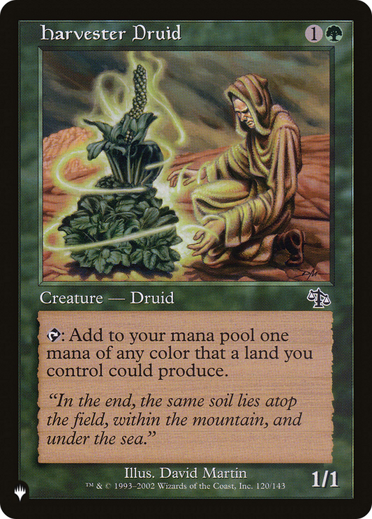 Harvester Druid (LIST-JUD-120)