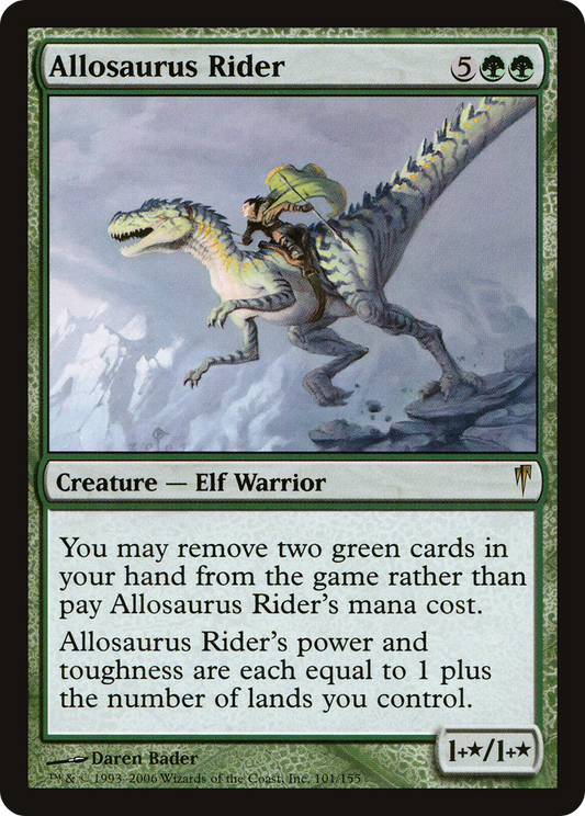 Allosaurus Rider (CSP-101) (Foil)