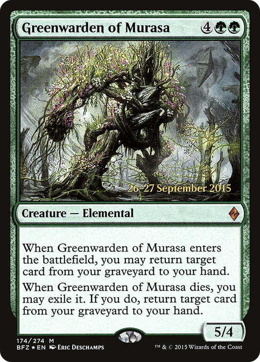 Greenwarden of Murasa (PRE-174S) (Foil)