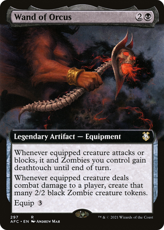 Wand of Orcus (AFC-297) (Extended Art)