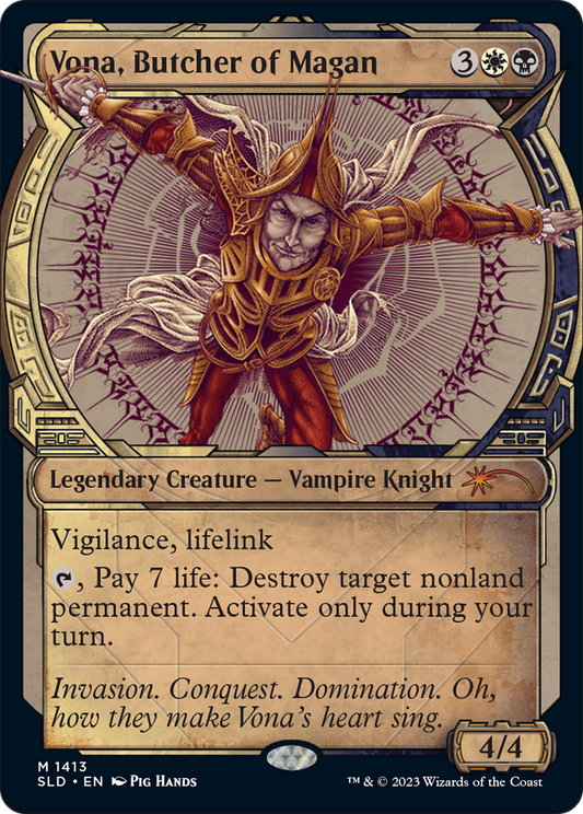 Vona, Butcher of Magan (SLD-1413) (Showcase)