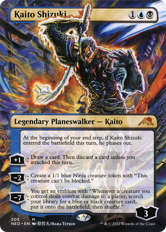 Kaito Shizuki (NEO-305) (Borderless) (Foil)