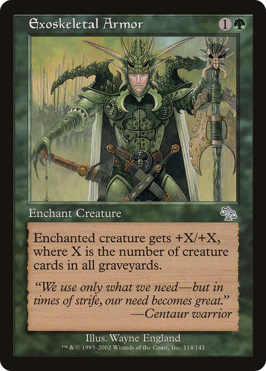 Exoskeletal Armor (JUD-114) (Foil)