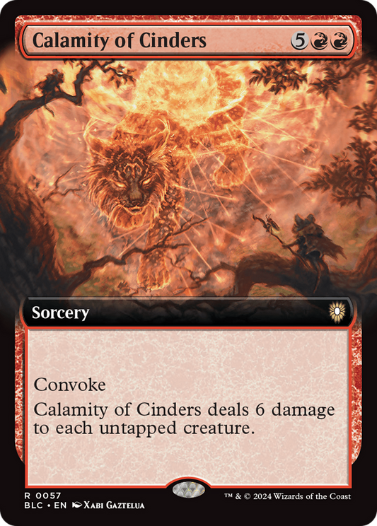 Calamity of Cinders (BLC-057) (Extended Art)