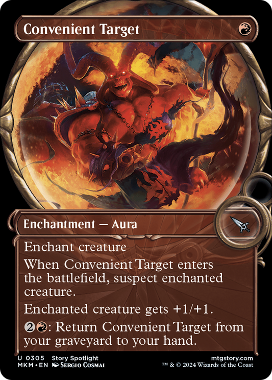 Convenient Target (MKM-305) (Showcase) (Foil)