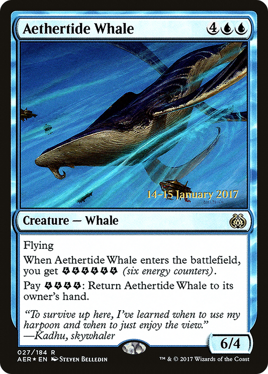 Aethertide Whale (PRE-27S) (Foil)