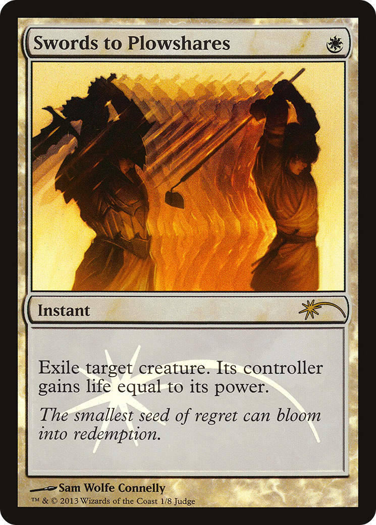 Swords to Plowshares (JDG-001) (Foil)