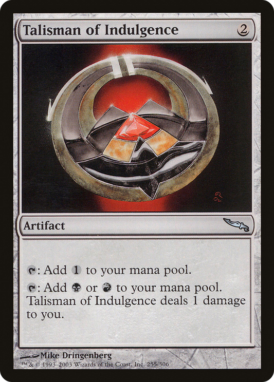 Talisman of Indulgence (MRD-255) (Foil)