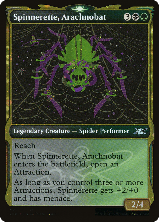 Spinnerette, Arachnobat (UNF-522) (Showcase) (Galaxy Foil)
