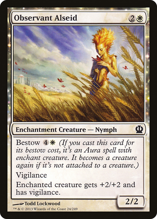 Observant Alseid (THS-024) (Foil)