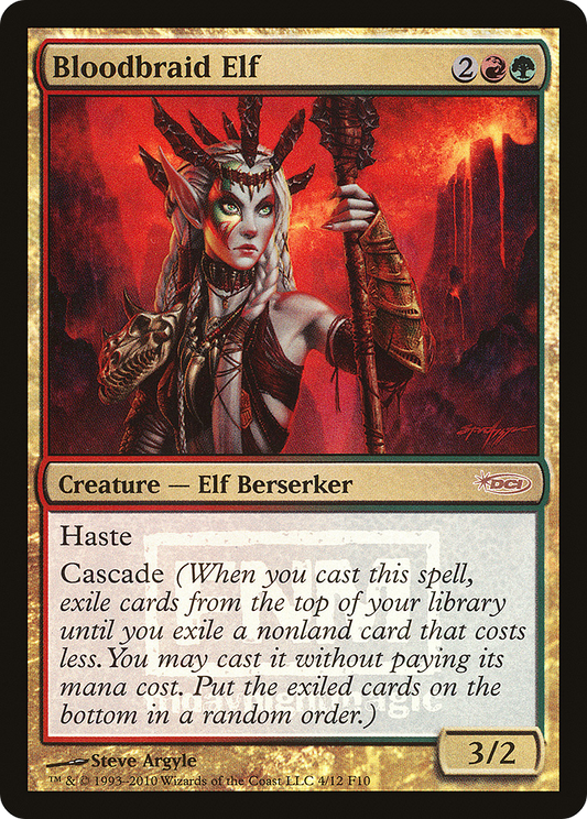 Bloodbraid Elf (FNM-004) (Foil)