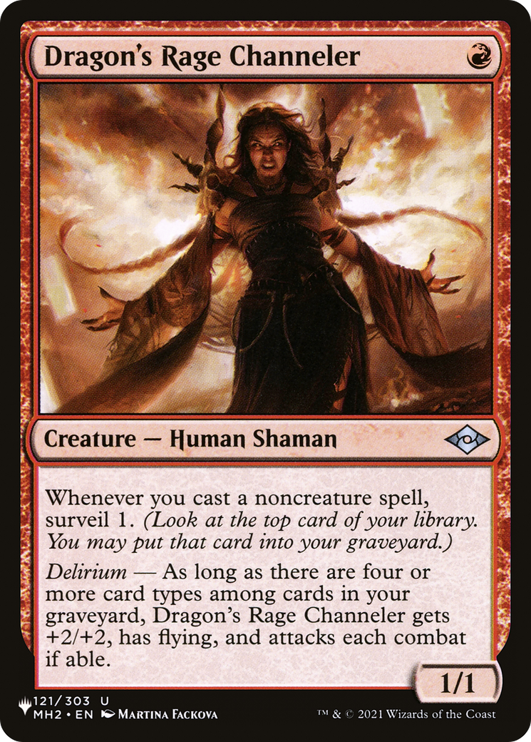 Dragon's Rage Channeler (LIST-MH2-121)