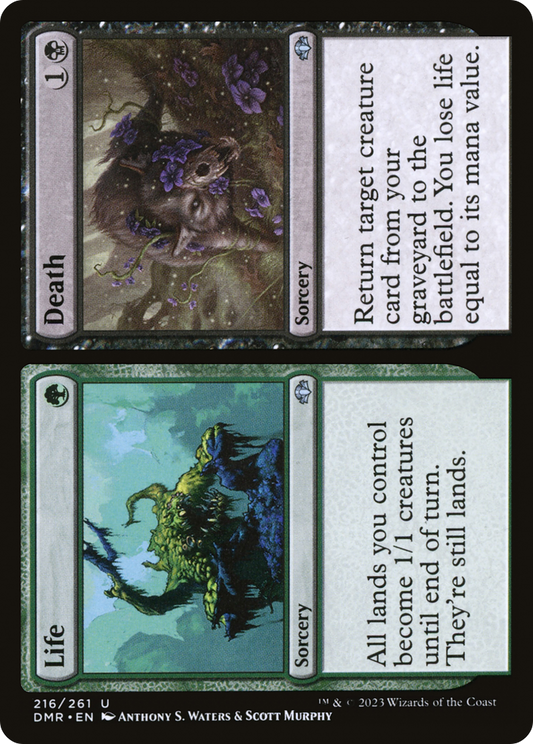 Life // Death (DMR-216) (Foil)