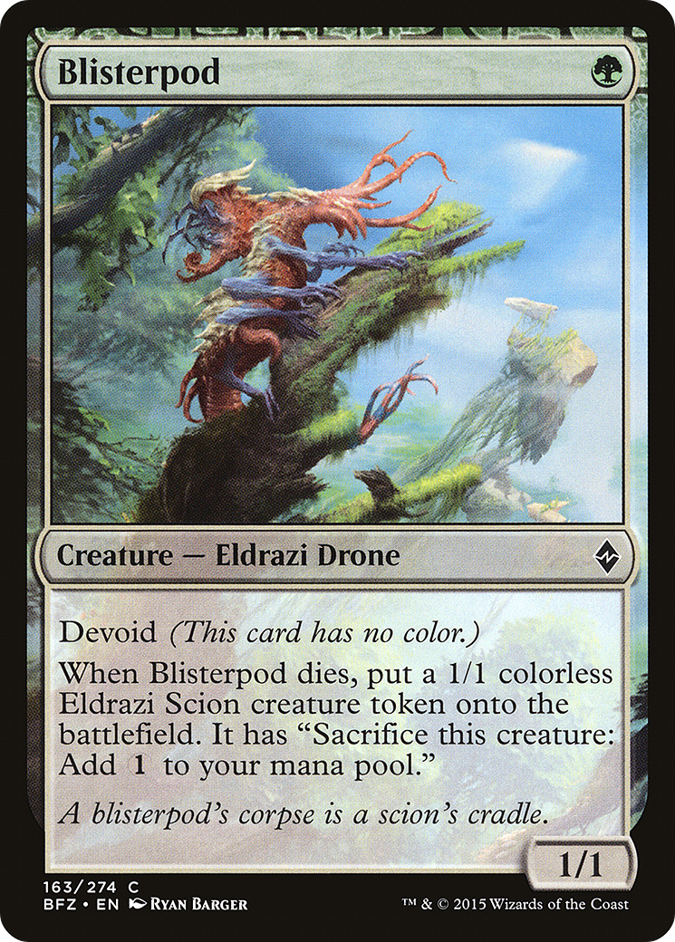 Blisterpod (BFZ-163)