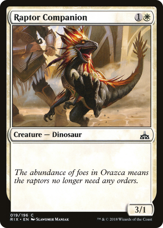 Raptor Companion (RIX-019) (Foil)