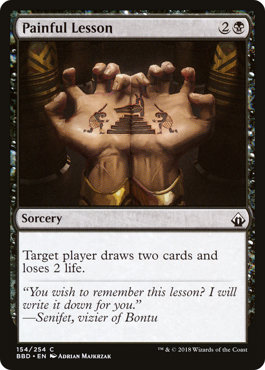 Painful Lesson (BBD-154) (Foil)