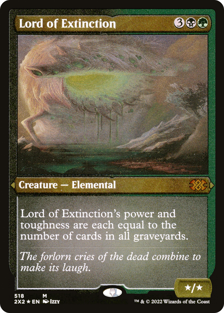 Lord of Extinction (2X2-518) (Etched Foil)