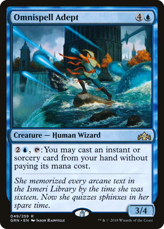 Omnispell Adept (GRN-049) (Foil)