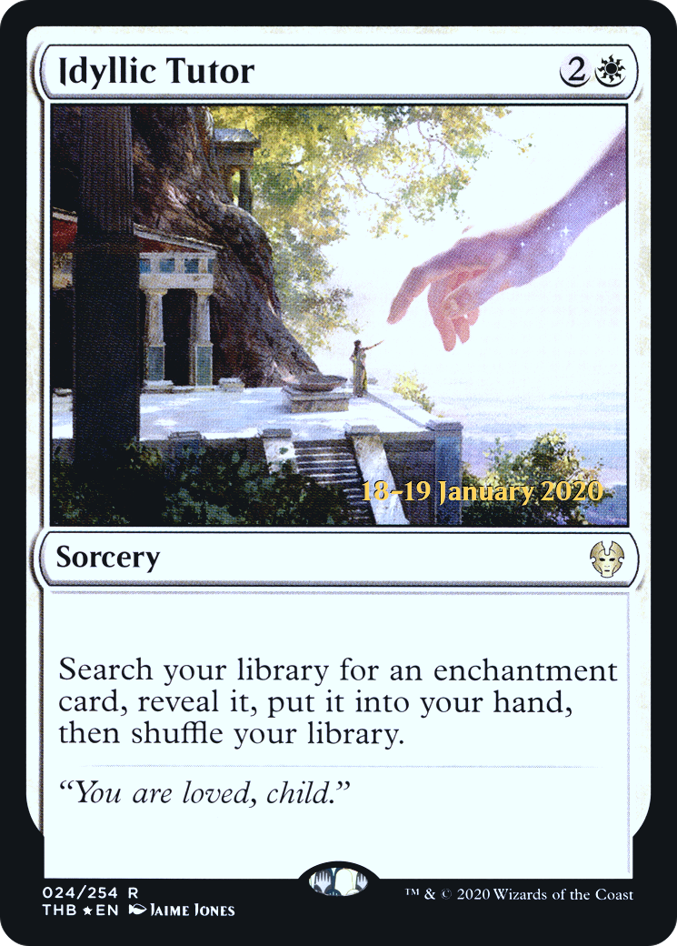 Idyllic Tutor (PRE-24S) (Foil)