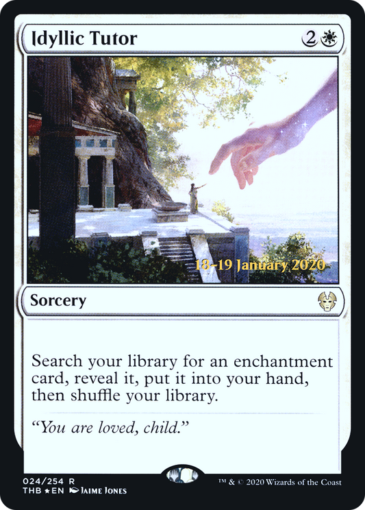 Idyllic Tutor (PRE-24S) (Foil)