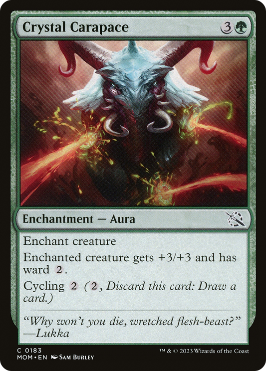 Crystal Carapace (MOM-183) (Foil)