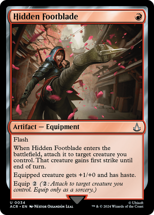 Hidden Footblade (ACR-034)