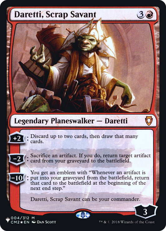 Daretti, Scrap Savant (LIST-CM2-4) (Foil)