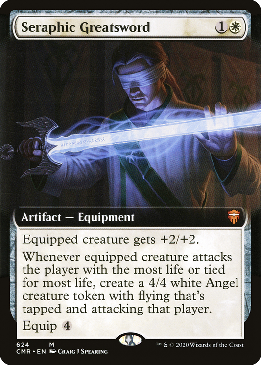 Seraphic Greatsword (CMR-624) (Extended Art) (Foil)