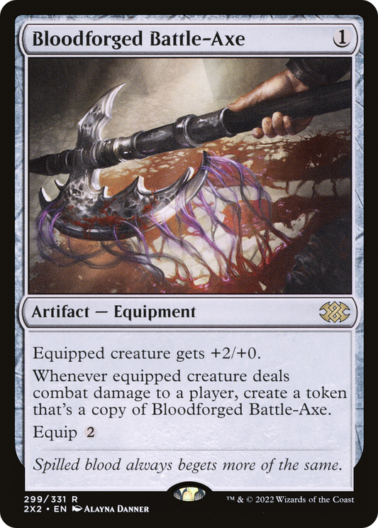 Bloodforged Battle-Axe (2X2-299)