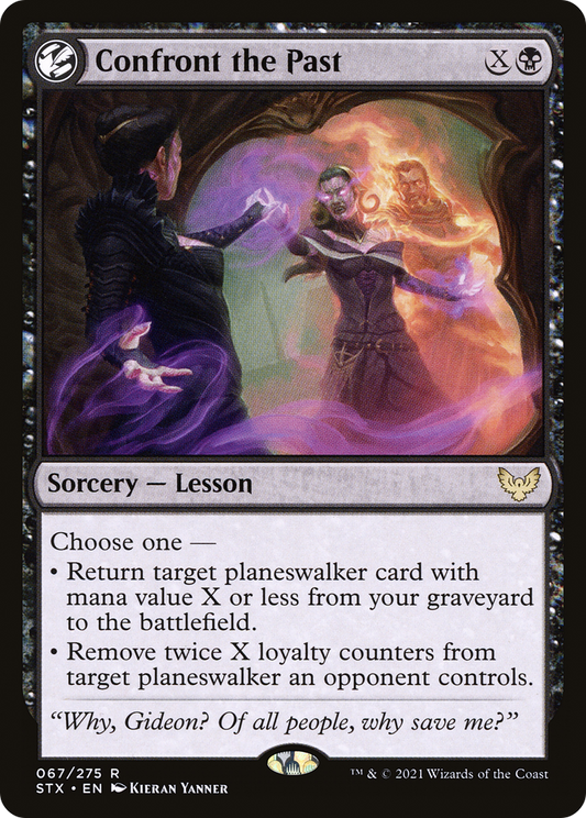Confront the Past (STX-067) (Foil)
