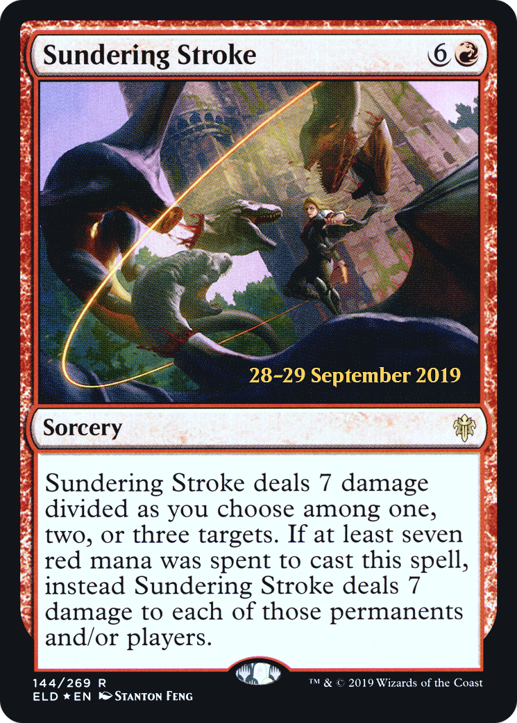 Sundering Stroke (PRE-144S) (Foil)