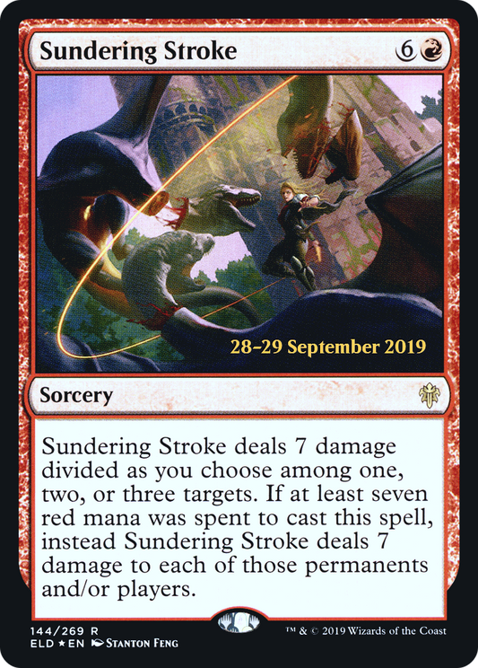 Sundering Stroke (PRE-144S) (Foil)